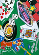 Vegas Holiday Poster Print by Sara Henry, 20 x 28 inches