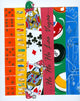 Vegas Christmas Poster Print by Sara Henry featuring vibrant holiday colors.