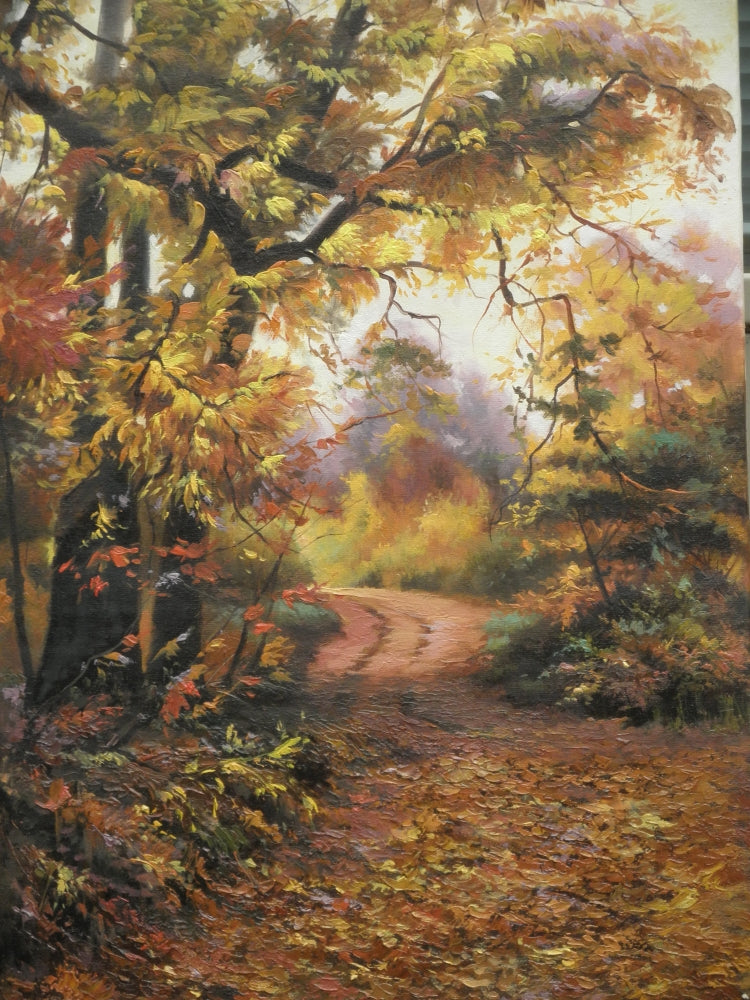 Beauty of Fall Poster Print by Shiva - Vibrant autumn colors