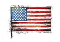 Stars and Stripes Poster Print by The Macneil Studio showcasing the American flag.