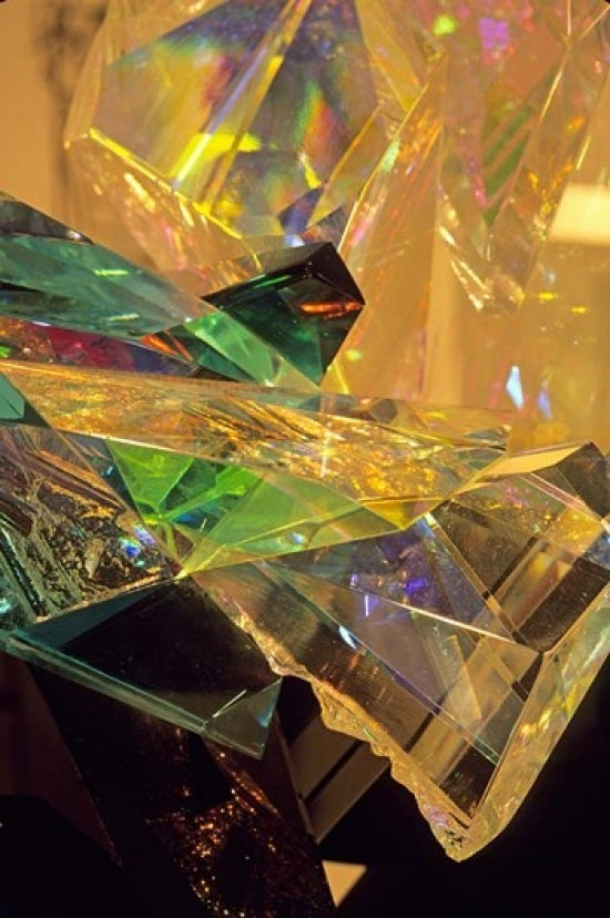 Crystal Sculpture Detail Poster Print by Mark Gibson