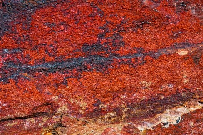 Baja Cresta flagstones art print by Zandria Muench Beraldo showcasing natural textures.