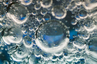 Frozen Bubbles Poster Print by Zandria Muench Beraldo featuring delicate frozen bubbles.