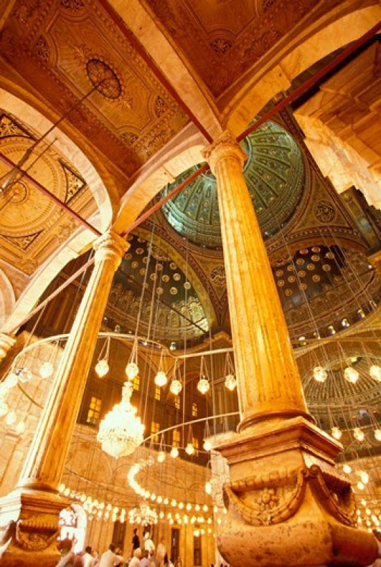 Muhammad Ali Mosque Poster Print by Stuart Westmorland showcasing intricate architecture.