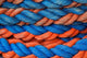 Pattern of rope on cruise ship on the Nile River, Egypt poster print by Adam Jones