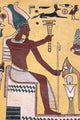 History with Painting Artwork in Luxor, Egypt Poster Print by Bill Bachmann