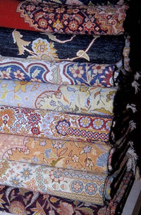 Fine Wool Carpets at El Sultan Carpet School Poster Print by Cindy Miller Hopkins