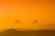 Pyramids at Giza Poster Print by Kenneth Garrett showcasing Khafre and Menkaure