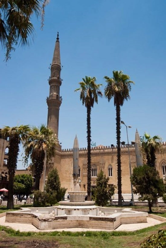 El Hussein Square and Mosque art print by Nico Tondini, Cairo, Egypt