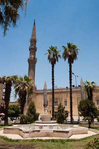 El Hussein Square and Mosque art print by Nico Tondini, Cairo, Egypt