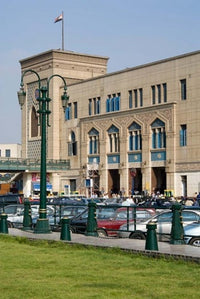Train Station of Mahattat Ramses Cairo Egypt Poster Print by Nico Tondini