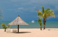 Lake Malawi Resort Makakola Poster Print by Roy Schwarz
