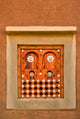 Ornate Detail of a Wooden Window Print by Janis Miglavs