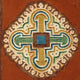 Mauritania Cross Wall Art Print by Aldo Pavan, vibrant cultural art.