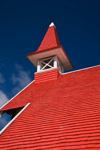 Cap Maleureux Church Poster Print in North Mauritius by Walter Bibikow