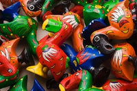 Mauritius Port Louis market wooden Dodo bird toy poster print.