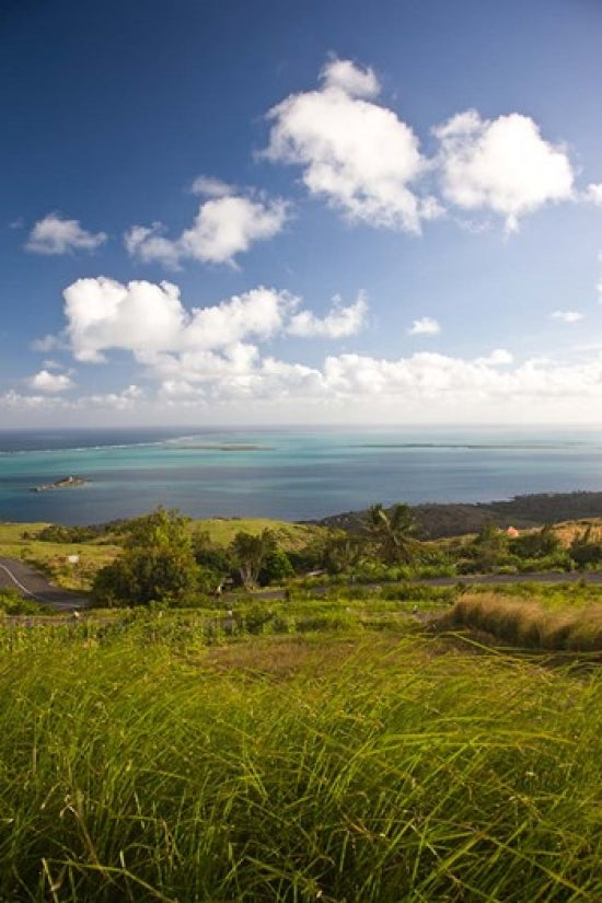 Mauritius Rodrigues Pompee Ile Hermitage Poster Print by Walter Bibikow