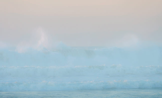 Asilah Ocean Waves on Shore Poster Print by Bill Young