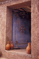 Berber Village Doorway Art Print by Darrell Gulin, showcasing Moroccan architecture.