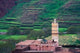Geometric Tilework on Mosque Minaret Poster Print by Posterazzi