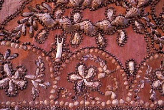 Inlaid Shells on Walls Fine Art Print by John & Lisa Merrill