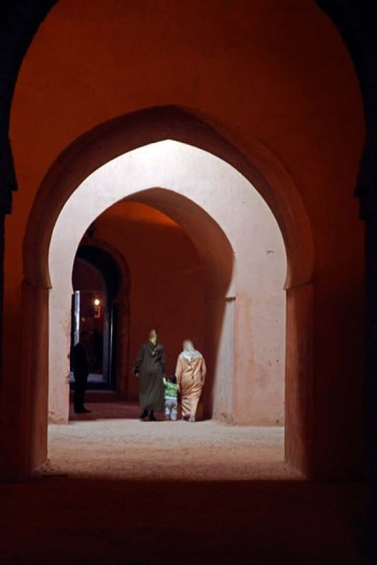 Royal Granaries of Moulay Ismail poster print by Kymri Wilt showcasing Moroccan architecture