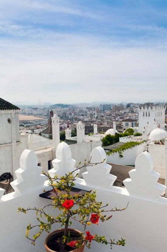 View of Tangier, Morocco Poster Print by Nico Tondini showcasing vibrant city landscape.