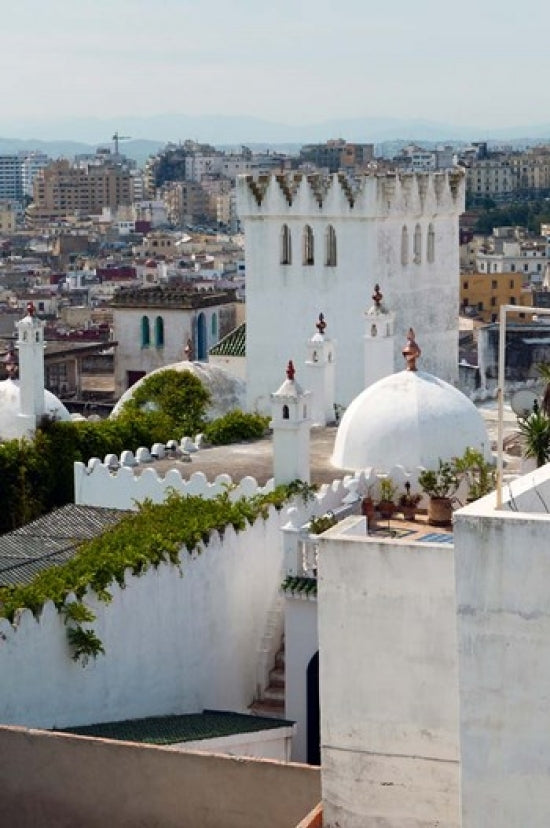 View of Tangier from the Medina, Tangier, Morocco Poster Print by Nico Tondini