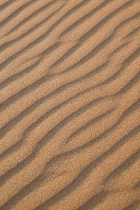 Morocco Tafilalt Erg Chebbi Dunes Sand Pattern Poster Print by Walter Bibikow