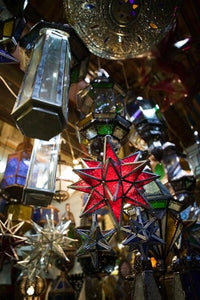 Decorative Stars of Marrakech Poster Print by Walter Bibikow