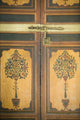 Woodwork Detail of the Grand Vizier's House - Palais de la Bahia Marrakech Poster Print by Walter Bibikow
