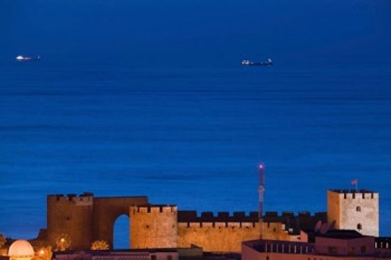Morocco Safi Qasr al Bahr Portuguese Fort Wall Mural Poster Print by Walter Bibikow