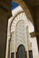 Archway detail of Hassan II Mosque in Casablanca, Morocco poster print by Walter Bibikow