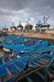 Fishing Boats in Essaouira, Morocco Poster Print by William Sutton