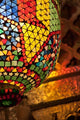 Lamp in Antique Shop, Marrakech, Morocco Poster Print by William Sutton