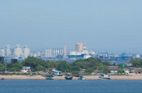 Africa Mozambique Port Area Boats Poster Print by Cindy Miller Hopkins