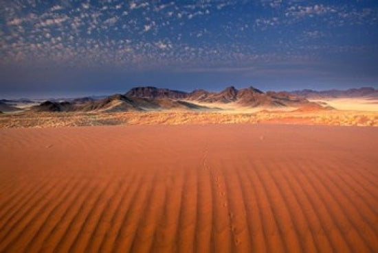 Sand Patterns in Sossosvlei Dunes, Namibia Poster Print by Art Wolfe