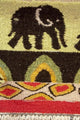 Karakulia elephant design on wool textiles poster print by Cindy Miller Hopkins.