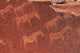 Ancient rock etchings poster print from Twyfelfontein, Namibia.