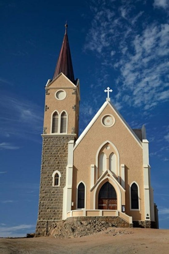 Felsenkirche Art Print showcasing the iconic architectural design.