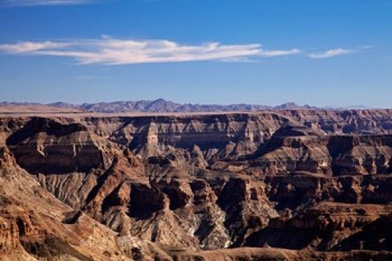 Fish River Canyon poster print by David Wall showcasing stunning natural landscapes