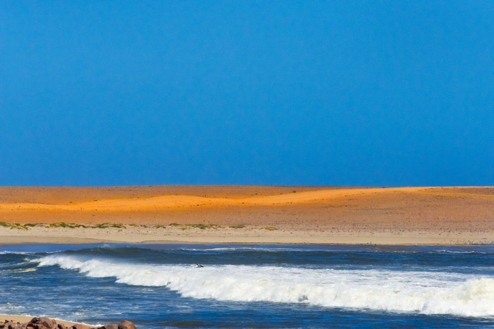 Skeleton Coast along South Atlantic Ocean Poster Print by Keren Su