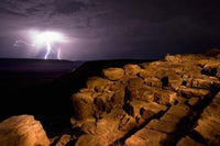 Namibia Fish River Canyon storm poster print by Paul Souders