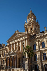 Clock Tower City Hall art print showcasing architectural beauty.