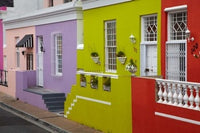 Colorful houses of Bo-Kaap, Cape Town, South Africa poster print by David Wall.