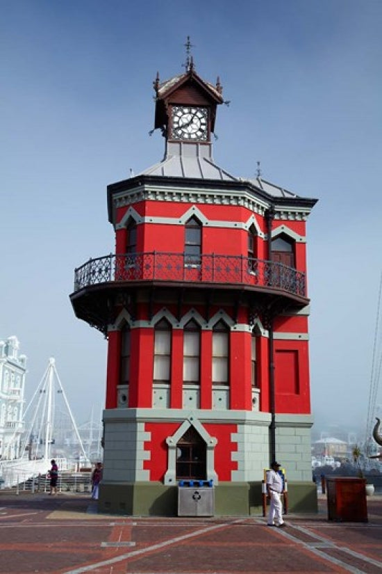Historic Clock Tower at V and A Waterfront poster print from Cape Town, South Africa.