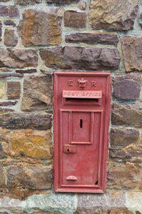 Postal drop box in old town, Simon's Town, South Africa Poster Print by Keren Su
