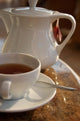Beverly Hills Hotel Morning Tea Poster Print by Lisa S. Engelbrecht