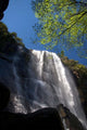 Madonna and Child Waterfall Poster Print by Micah Wright showcasing serene nature in Hogsback, South Africa.