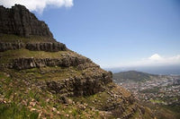 Poster print of Table Mountain in Cape Town, South Africa, by Micah Wright.